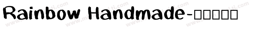 Rainbow Handmade字体转换